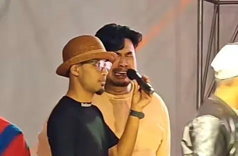 Man wins top prize in Malaysia's 'crybaby' contest