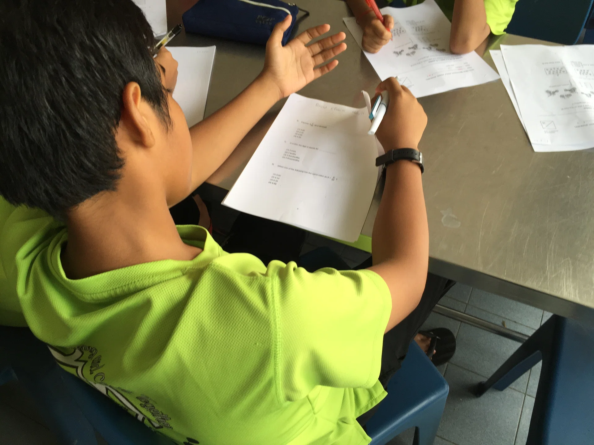 ASPIRING ENGINEER: Ahmad is studying hard as he aims to be an aerospace engineer and hopes to give back to his welfare home.