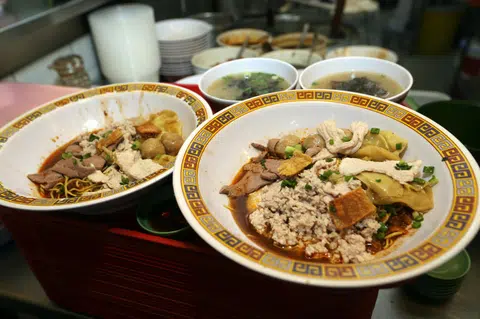 Bak Chor Mee from Hill Street Tai Hwa Pork Noodle.