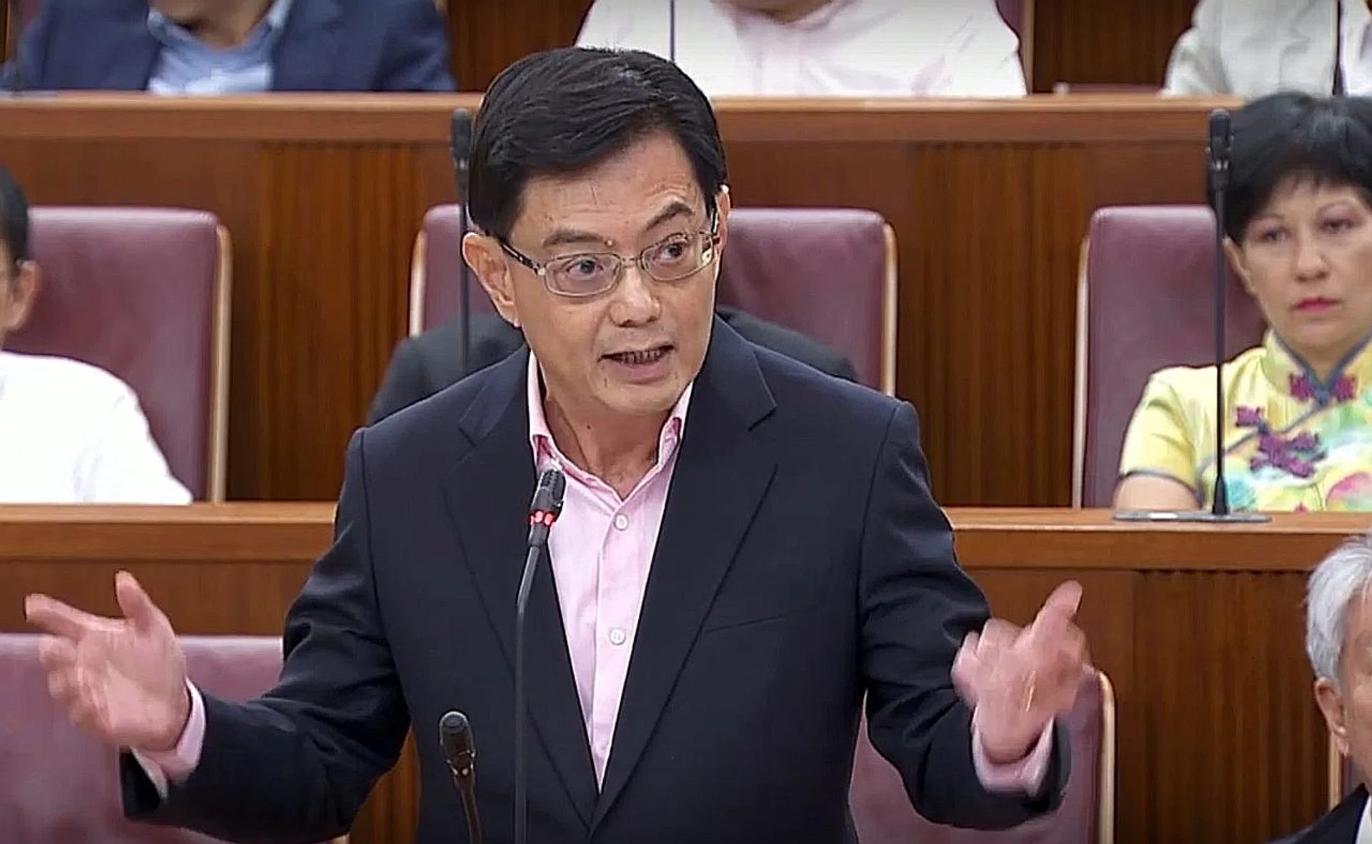 Mr Heng Swee Keat said 3,000 Singaporeans will benefit from an additional CPF top-up. 