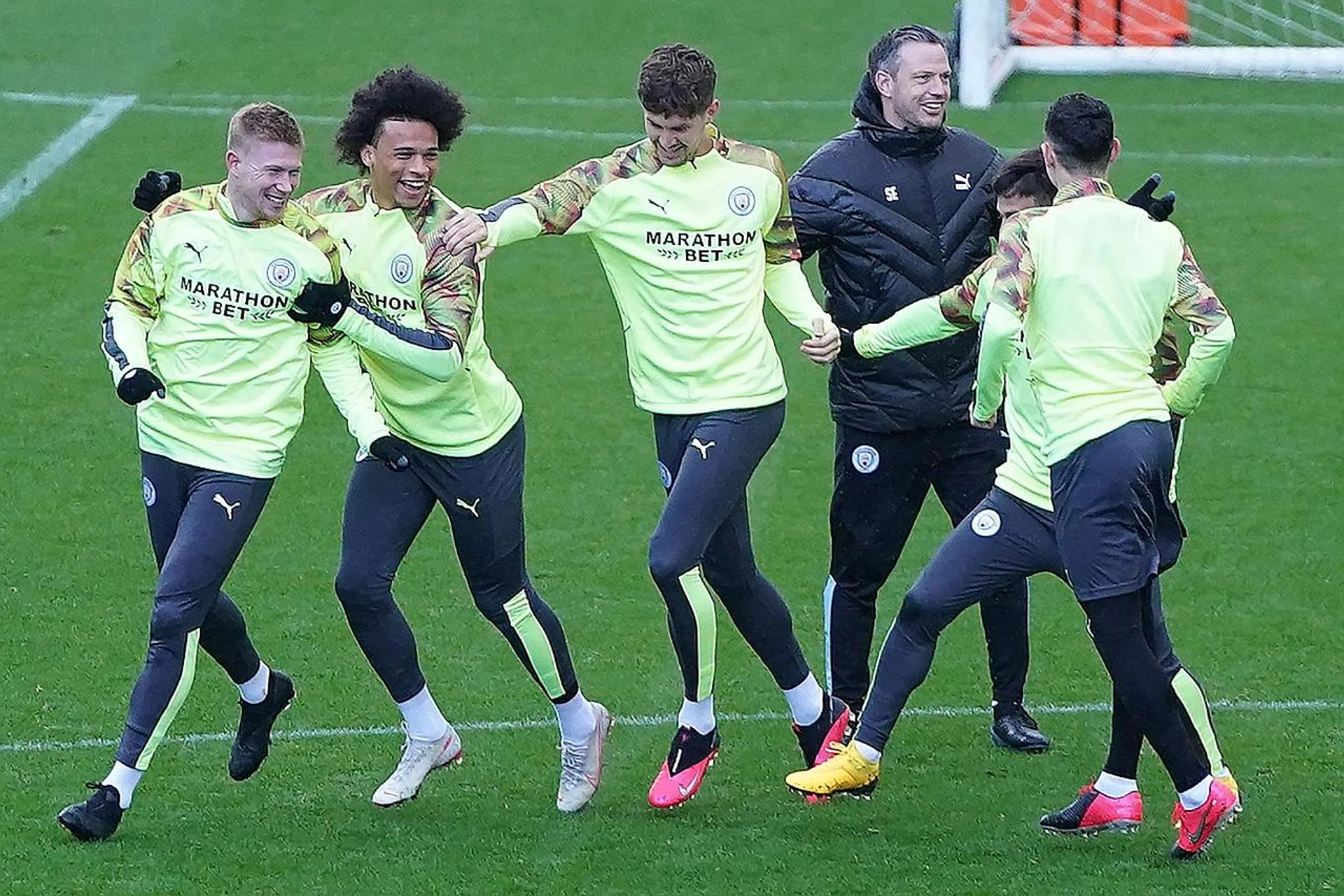 Manchester City forward Leroy Sane (above) and Bayer Leverkusen midfielder Kai Havertz. 