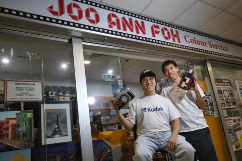 Brothers Adam Ng (left) and Kenneth Ng are the third-generation owners of Joo Ann Foh.
