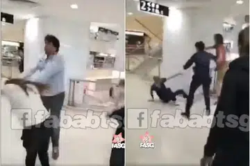 3 arrested, 4 taken to hospital after Lucky Plaza fight