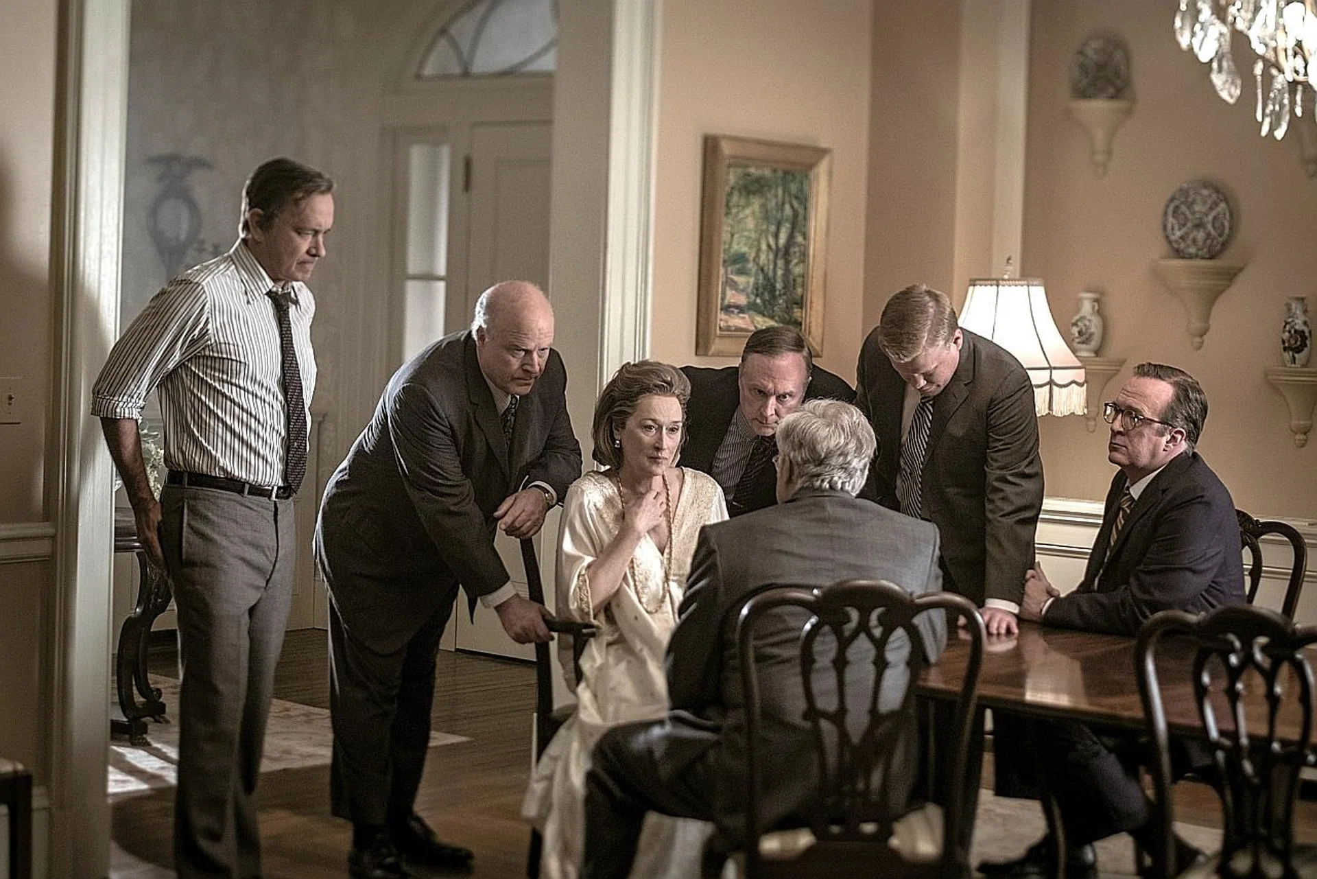 (Above) Meryl Streep in The Post. 