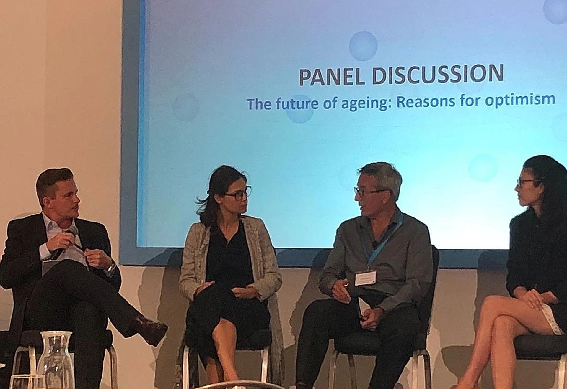 Dr Femke Hannes (second from left) at the Healthy Ageing Apac Summit.