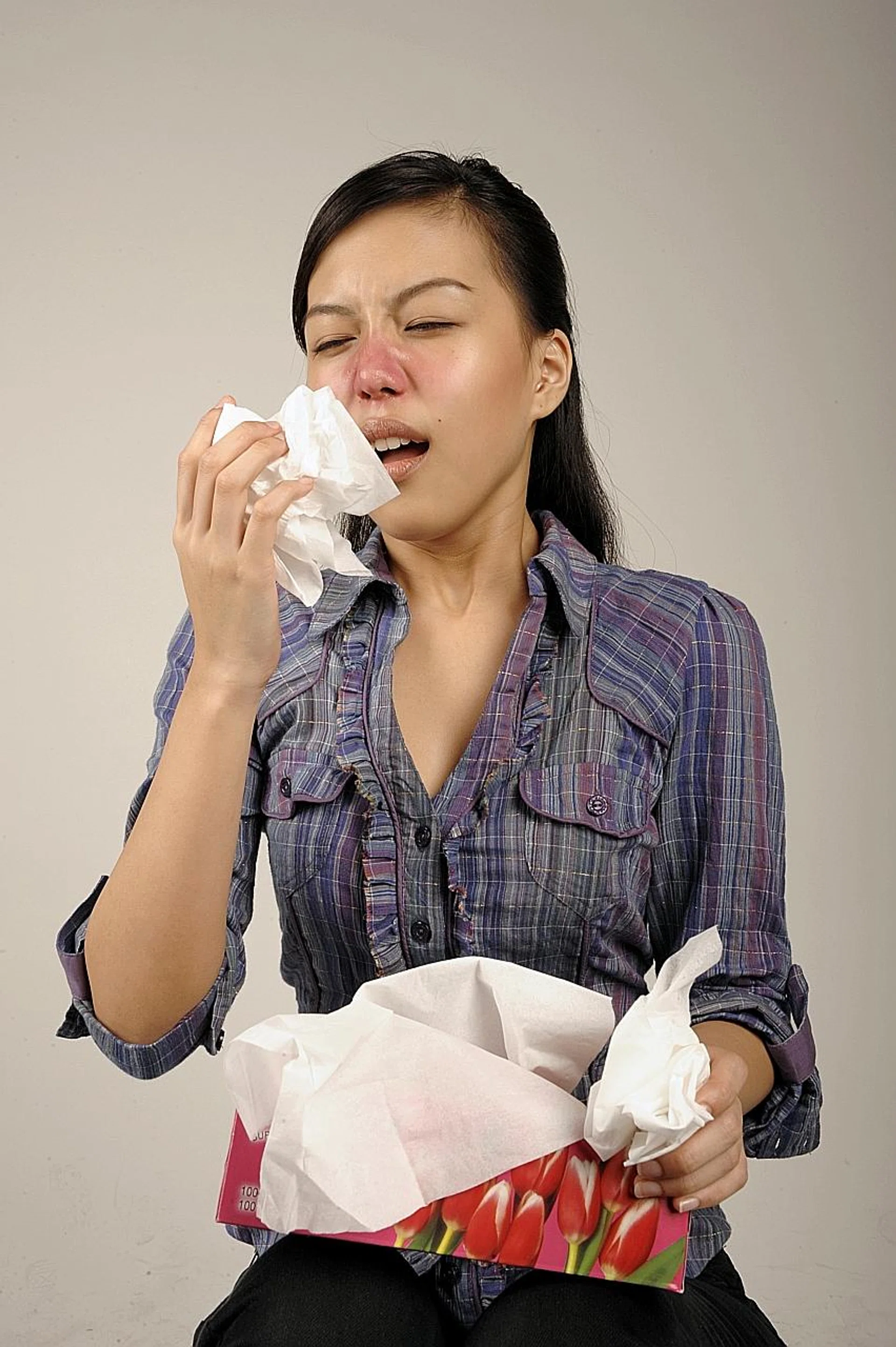 Sinusitis occurs when the mucous membrane becomes inflamed. 