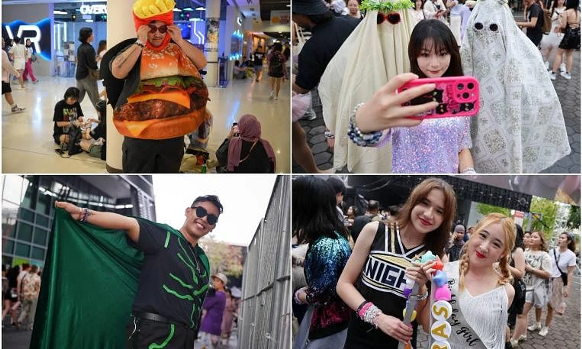 Many took months to put together their get-up, but it was a labour of love fans said they were all too happy to undertake for their favourite singer.