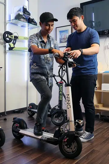 Poly student wins e-scooter with on foot Causeway commute