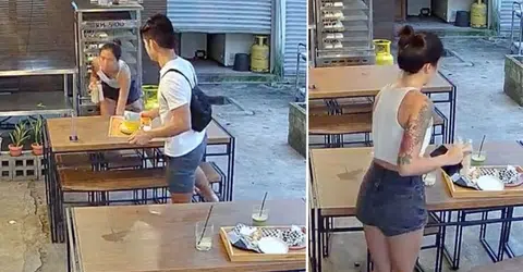 Port Dickson cafe praises S'pore couple for clearing tables