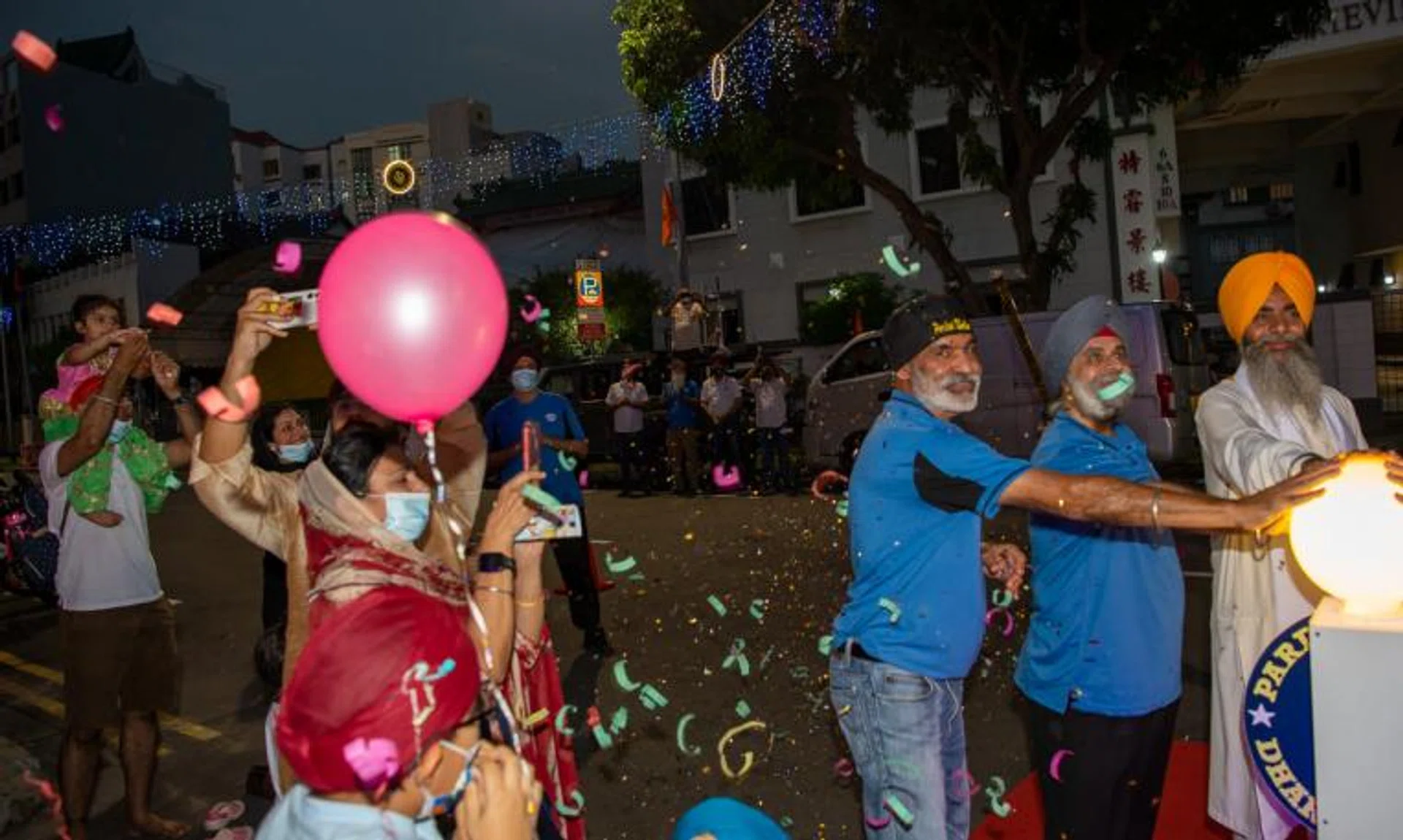 Festivities kicked off on April 9 with the light-up of Geylang Lorong 29 - the home of one of the seven gurdwaras here.