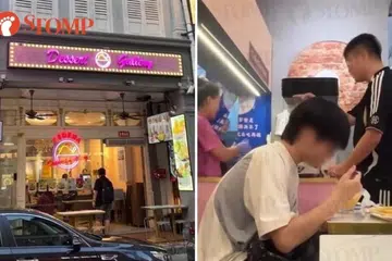 Man who made Bugis dessert shop employee cry admits being in the wrong