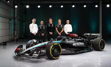 'Emotional' Lewis Hamilton unveils Mercedes 2024 car