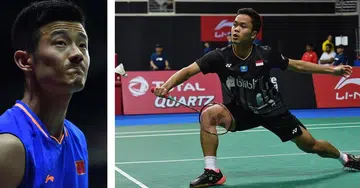 Ginting defeats Chen Long to reach Singapore Open s-finals