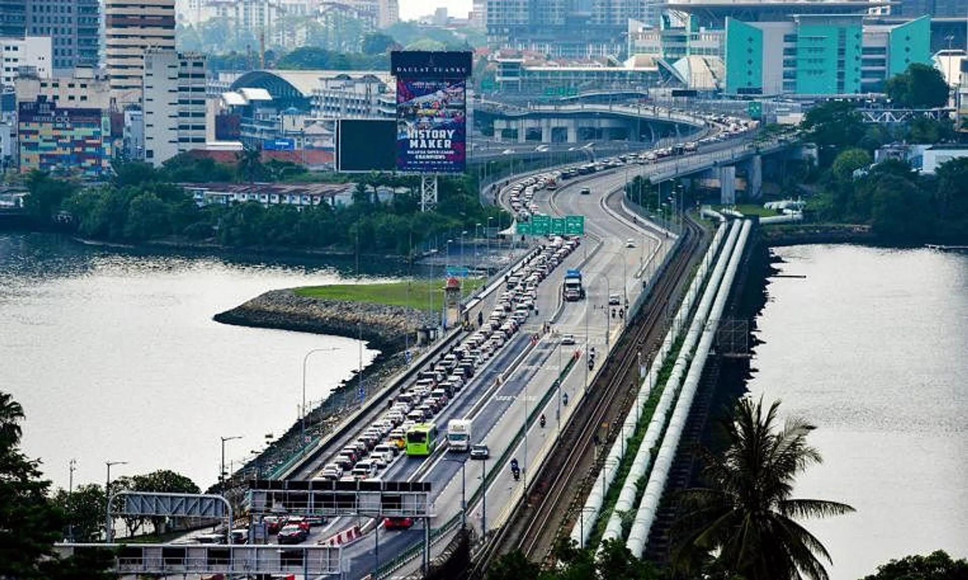 Johor Chief Minister Onn Hafiz Ghazi said congestion at the land border crossings has gone on for far too long.