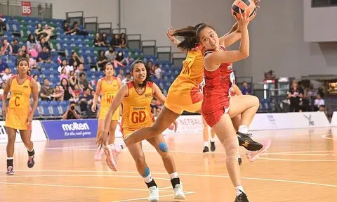 Singapore beat Sri Lanka 65-54 in netball's Nations Cup to seal spot in final