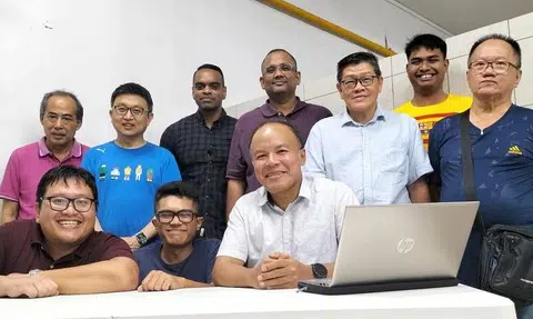 Workers' Party MP Faisal Manap attends Meet-The-People session after hospitalisation leave