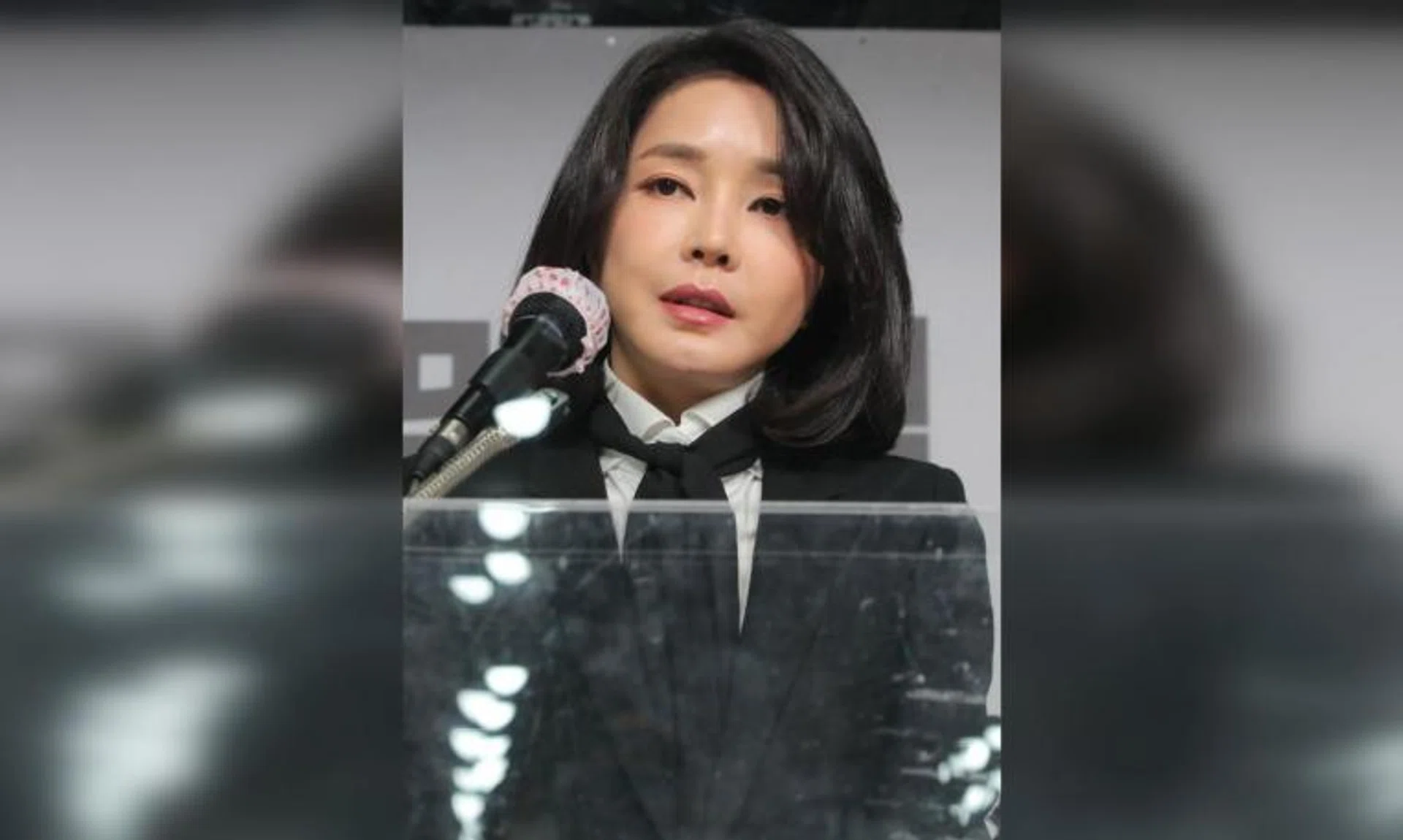 Ms Kim Keon-hee is set to become the woman behind the country's most powerful man.