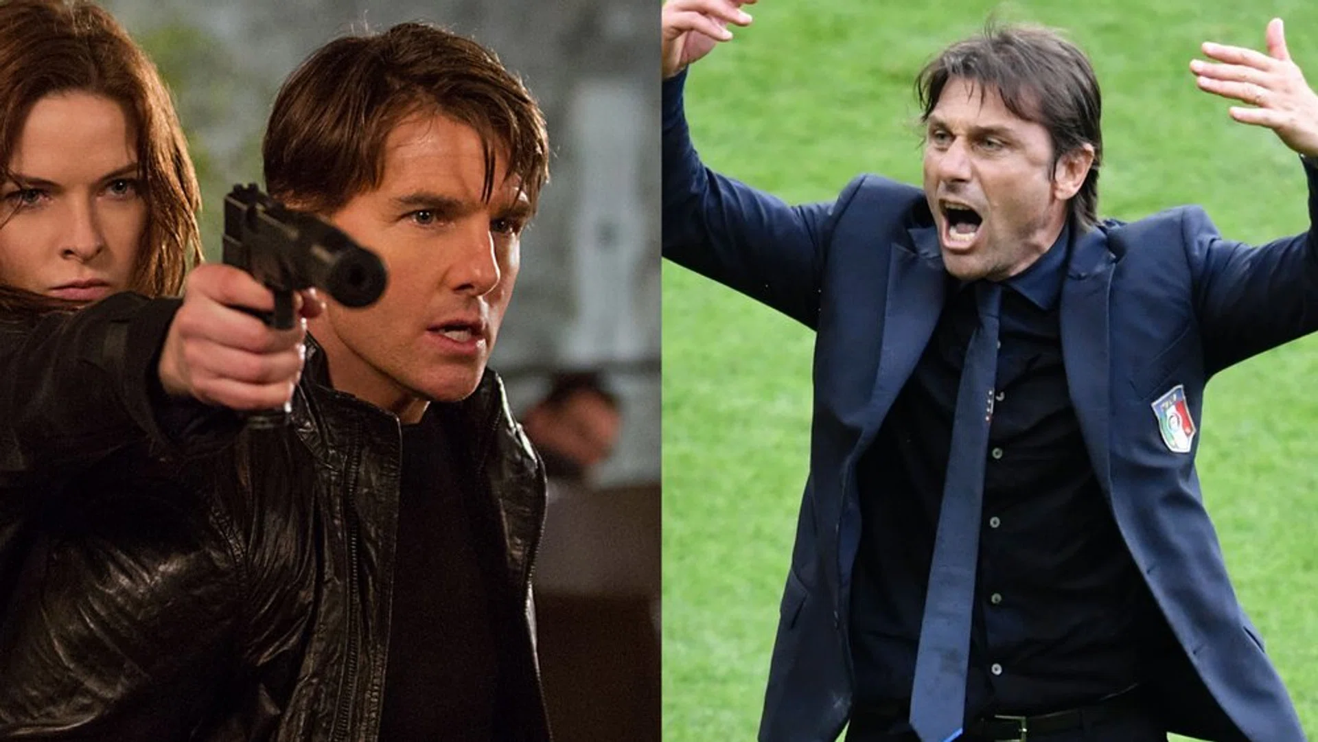 Tom Cruise and Antonio Conte? Or is it Antonio Conte and Tom Cruise? Neil Humphreys isn't sure...
