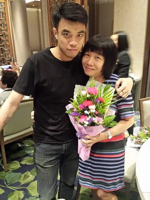 Mr Mason Lim's mother, Madam Maureen Chua, said she was devastated by his decision to quit JC and Poly.