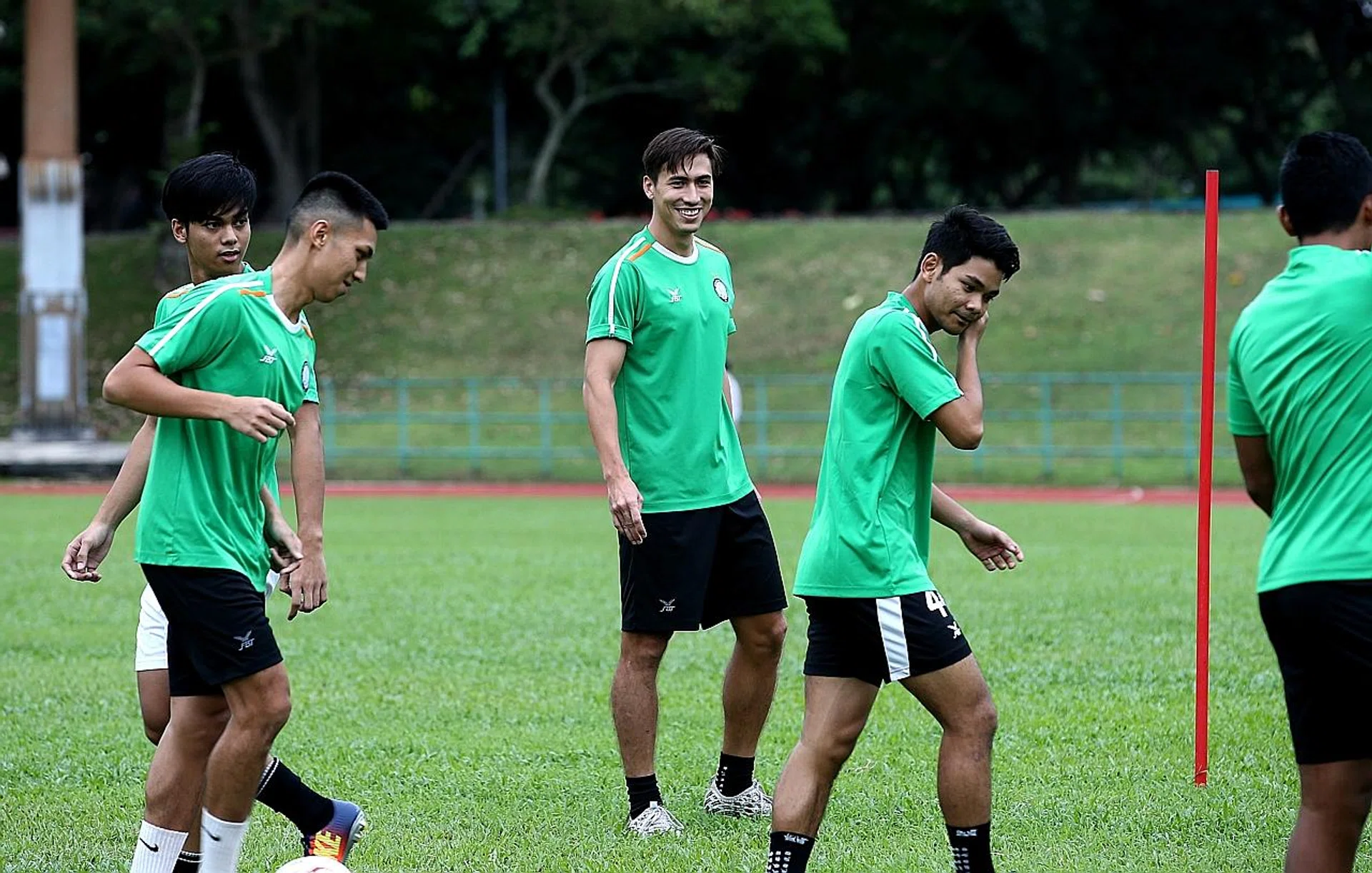It has been a whirlwind two years for Geylang International defender Anders Aplin, who made his S.League debut in 2016. Last year, he earned his first full-time contract and his first national call-up.