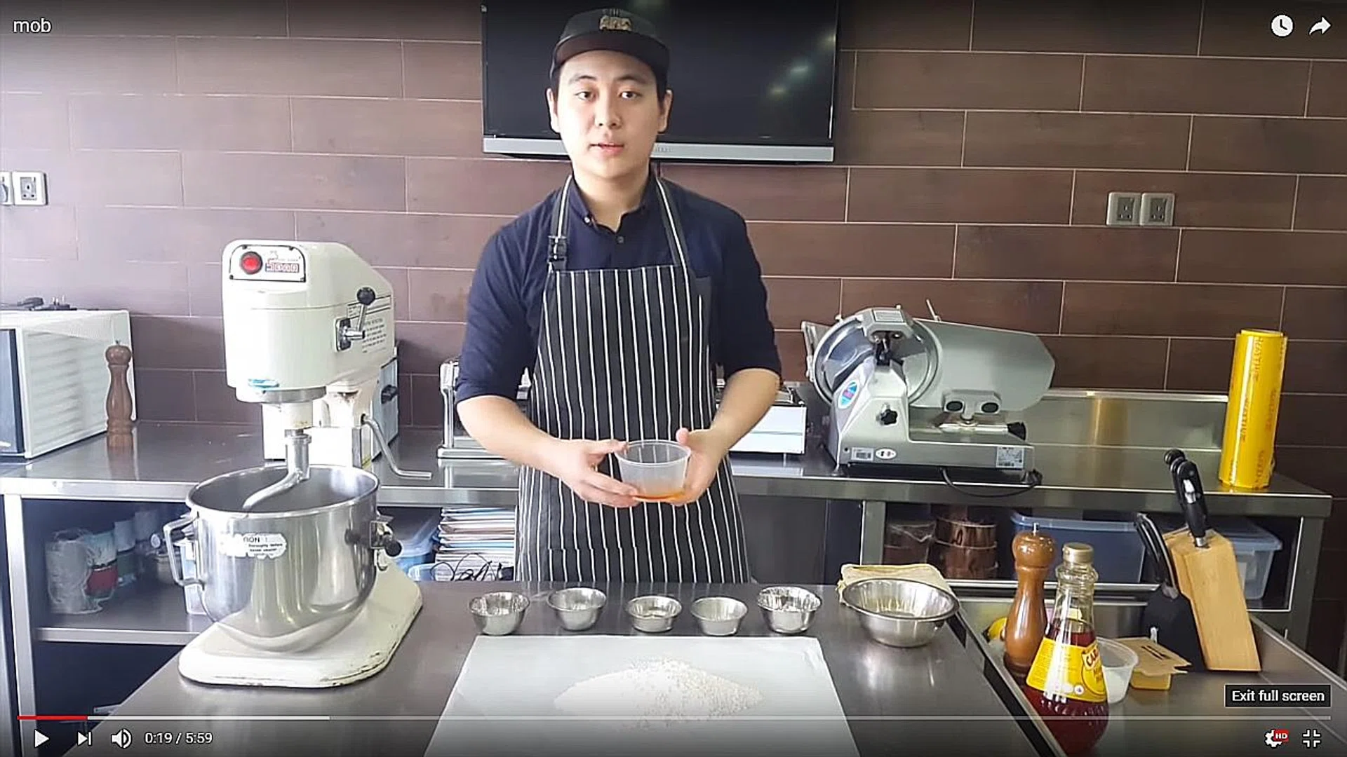 Malaysian chef Lim Kian Yek, who worked at Marina Bay Sands. 
