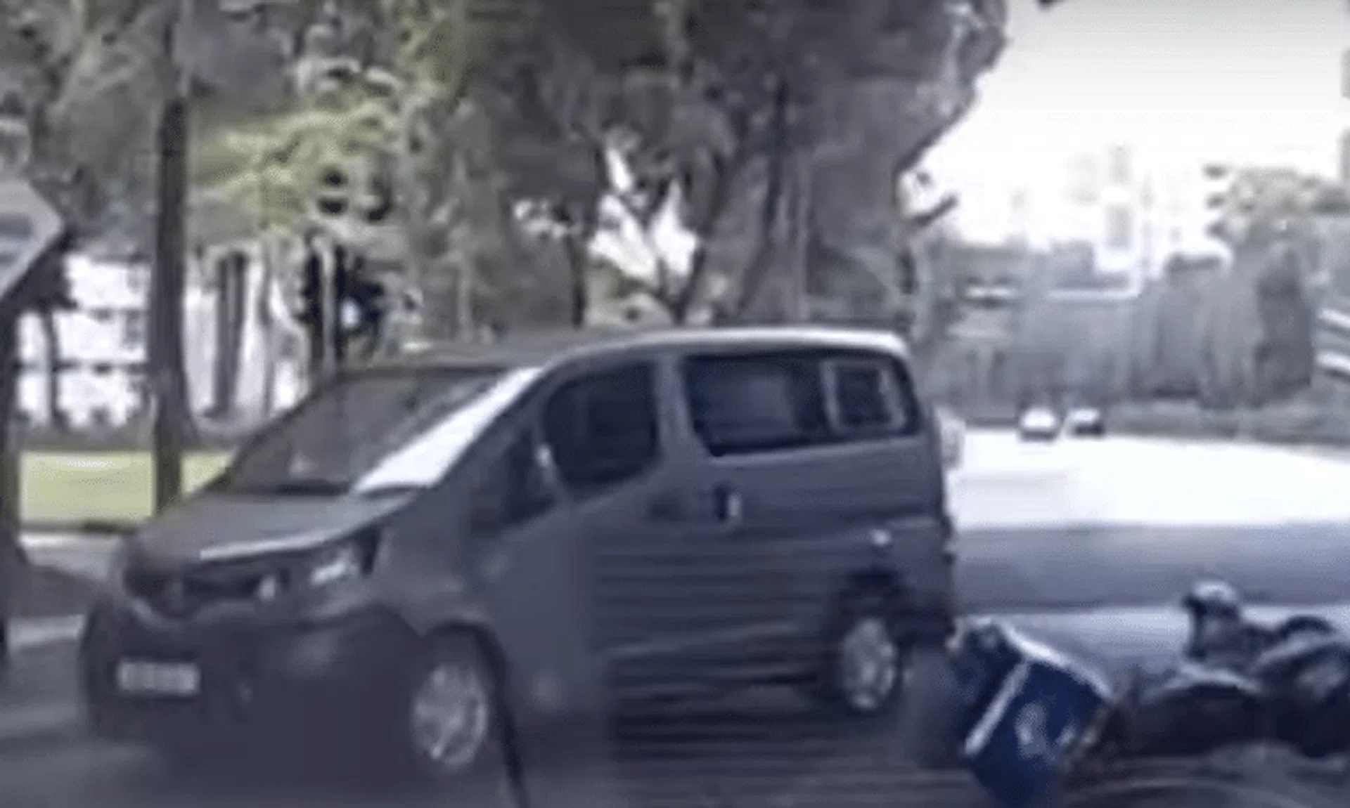 The police were alerted to the accident at Pioneer Road North towards Nanyang Crescent at around 4pm on April 23.