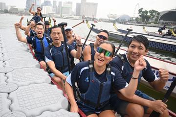 First Marina Bay dragon boat event in support of mental health since 2019