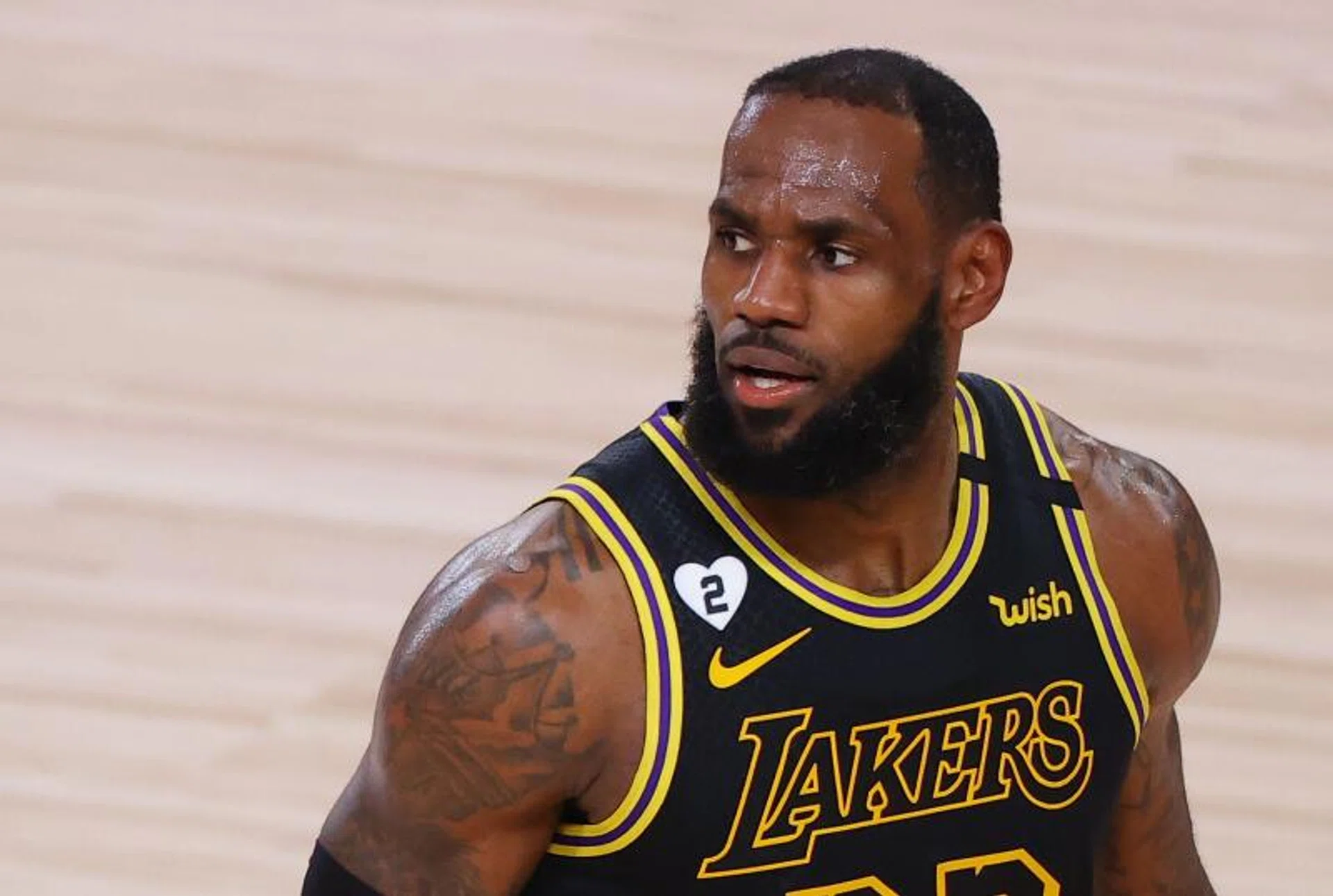 LeBron James tweeted angrily over the shooting of Jacob Blake, a black man, who was shot seven times in the back by police as he got into a car containing his three children on Sunday.