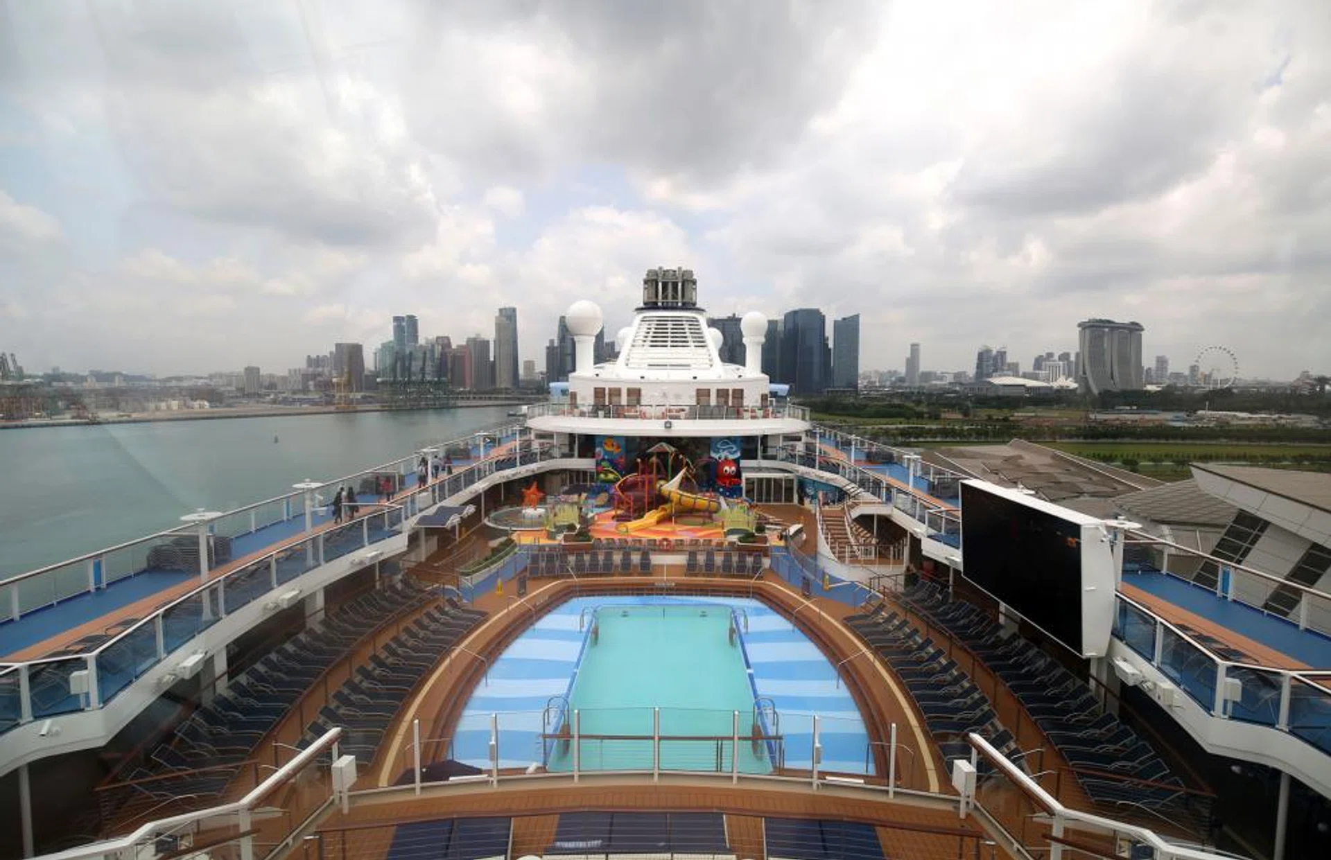 Royal Caribbean's Ovation of the Seas. 