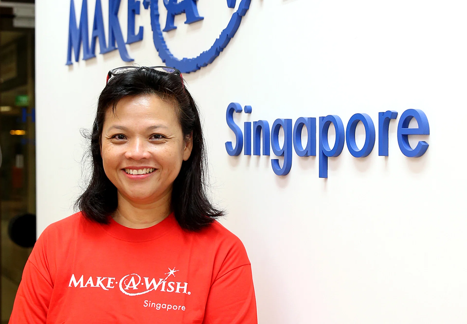 Make-A-Wish Foundation Singapore's volunteer wish granter Suzanne Liu