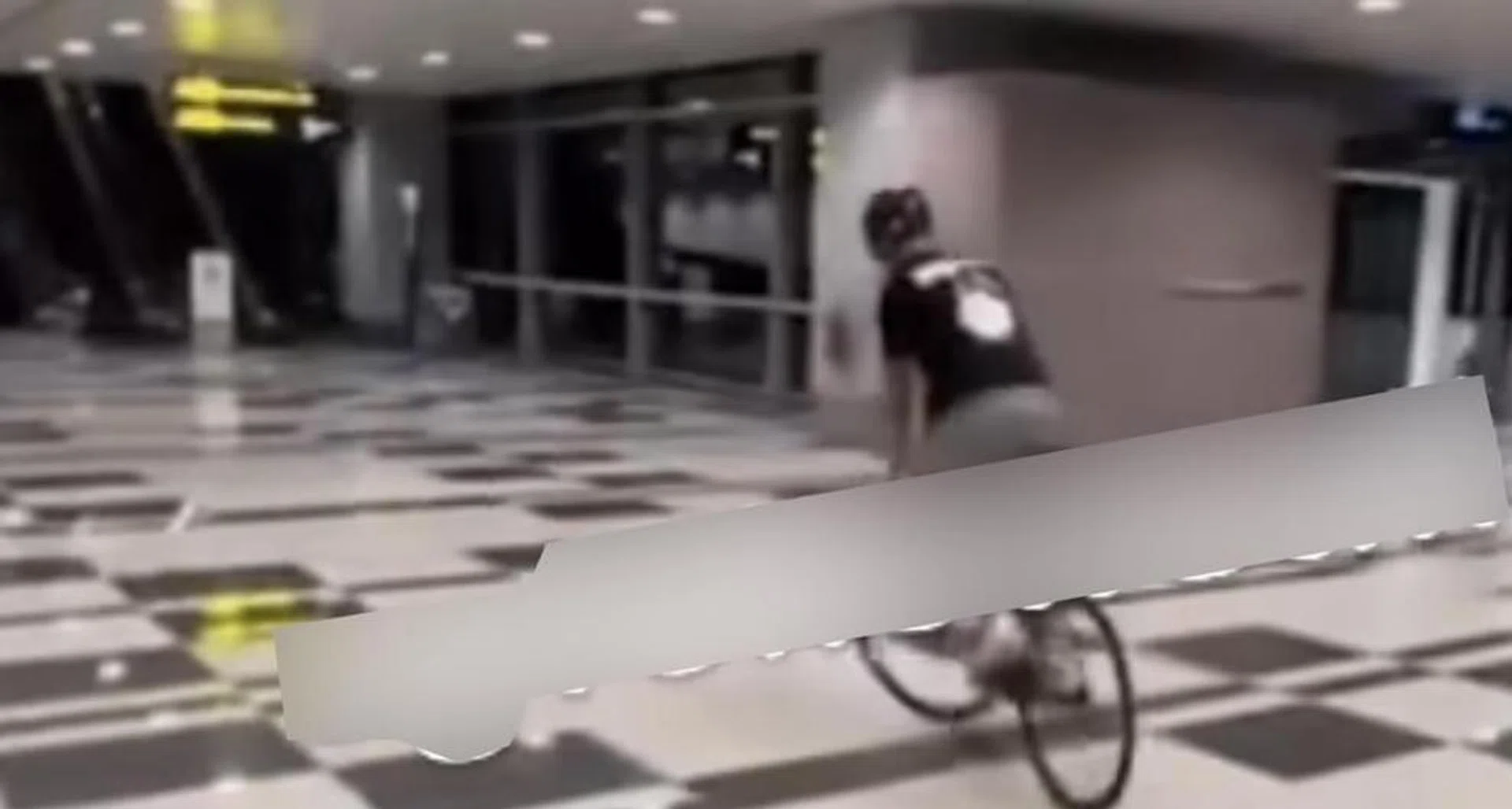 He admitted to editing the video "for clout", making it seem like he was stopped while cycling.