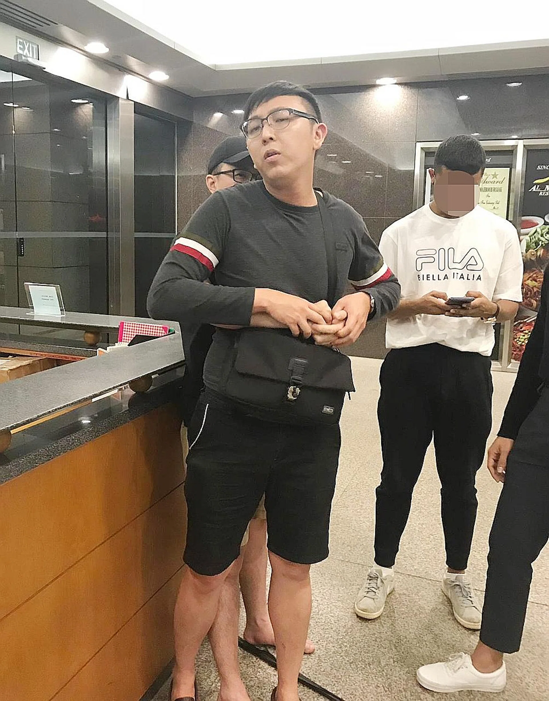 Bryan Fang Zhongquan was sentenced to 12 weeks' jail. 