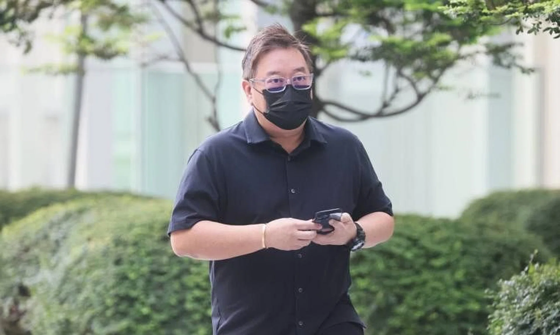 Collin Chiew faces five counts of graft and a money laundering charge.