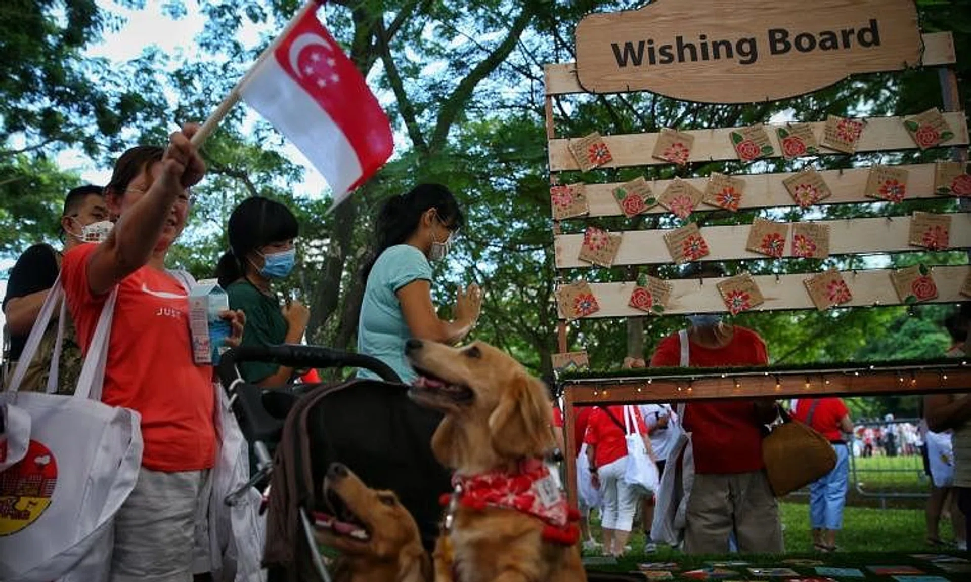 A National Day celebration carnival at Bishan-Ang Mo Kio Park on Aug 6, 2022.