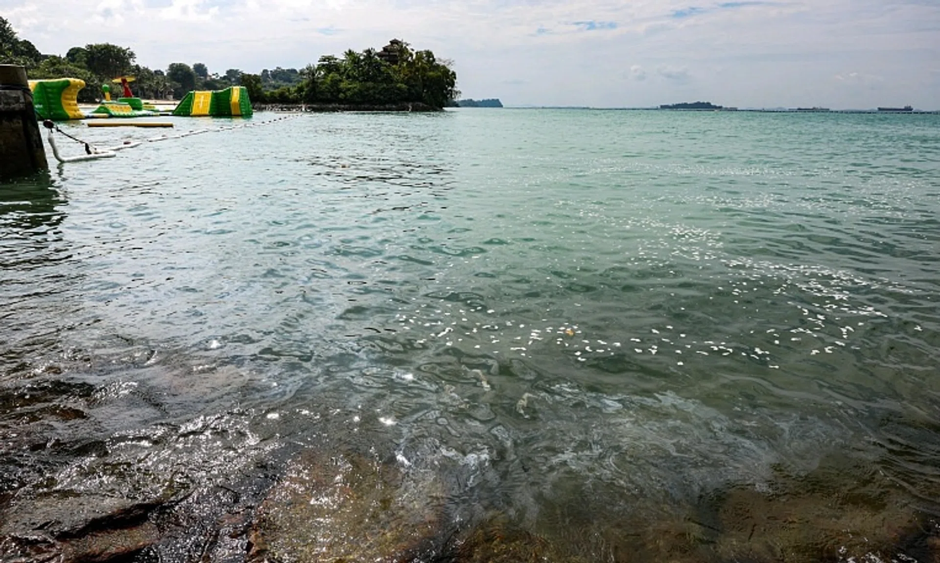 PUB is continuing to monitor seawater intakes at its desalination plants, with seawater quality readings remaining normal.