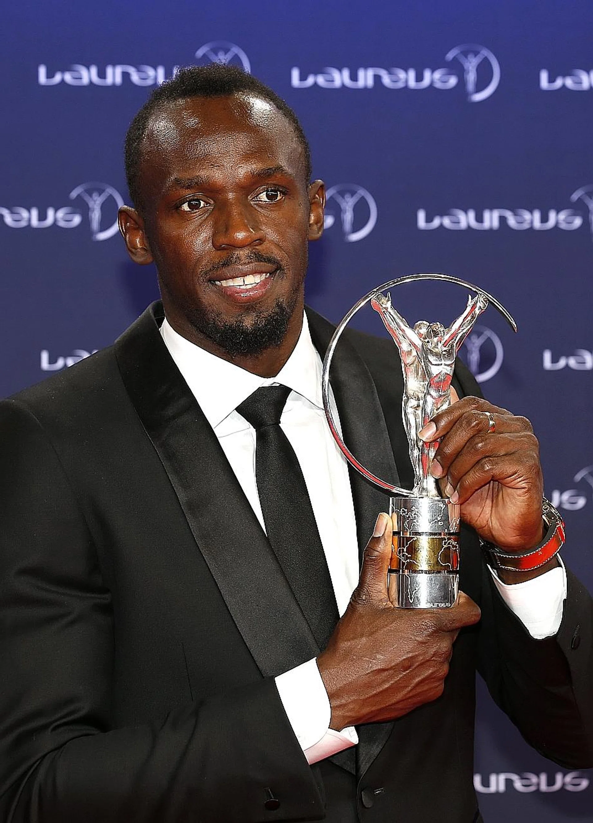 Usain Bolt won the Laureus World Sportsman of the Year award for bagging three gold medals at the Rio Olympics last year. 
