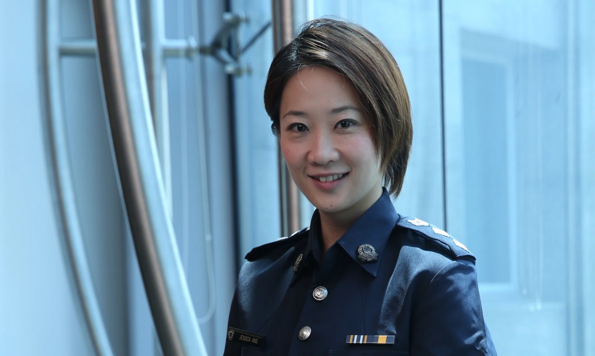 Superintendent Jessica Ang, 30s, is a regular host on Crimewatch and a seasoned cameo in C.L.I.F. 2, 3 and 4. 