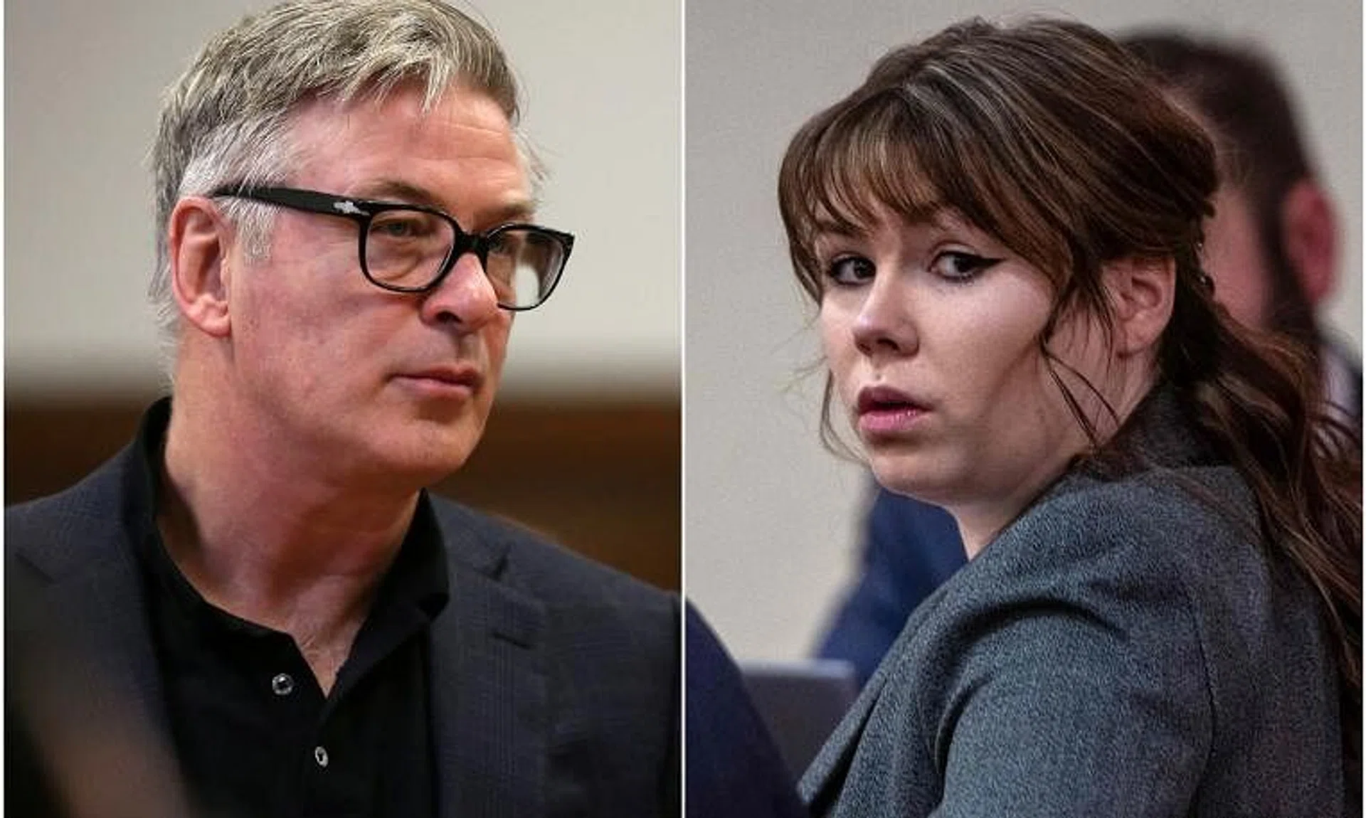 Armorer Hannah Gutierrez (right) mistakenly loaded a live round into a reproduction Colt .45 revolver that actor Alec Baldwin was using inside a movie-set.