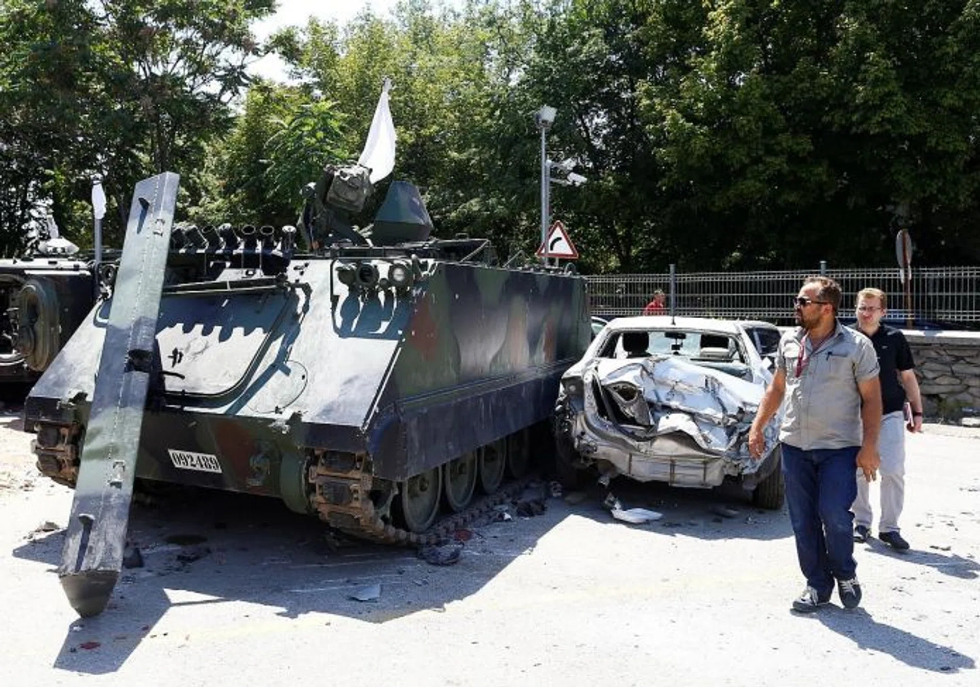 CRACKDOWN: About 7,500 people have been detained so far in the investigation into last Friday's coup bid.