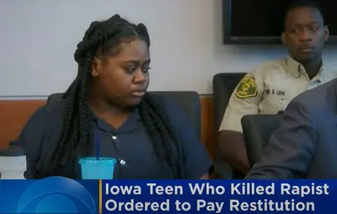Crowdfunding raises more than double the $211k US teen was ordered to pay after killing her alleged rapist