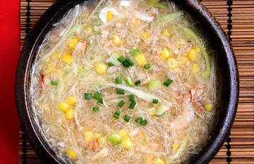 Hed Chef: Corn and crab meat soup