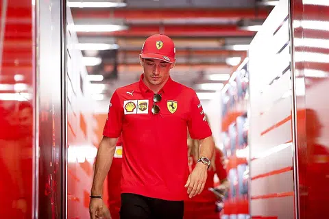 Ferrari's Charles Leclerc wary of Mercedes' threat