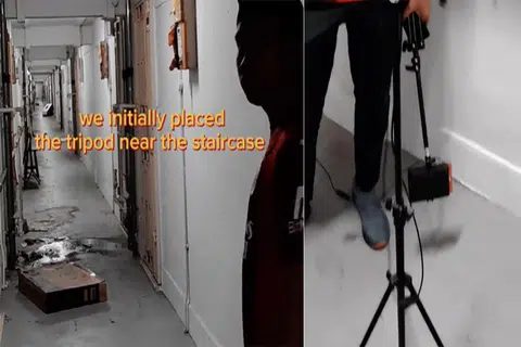 'Urban explorers' visit vacated HDB block, get spooked after finding tripod isn't where they left it