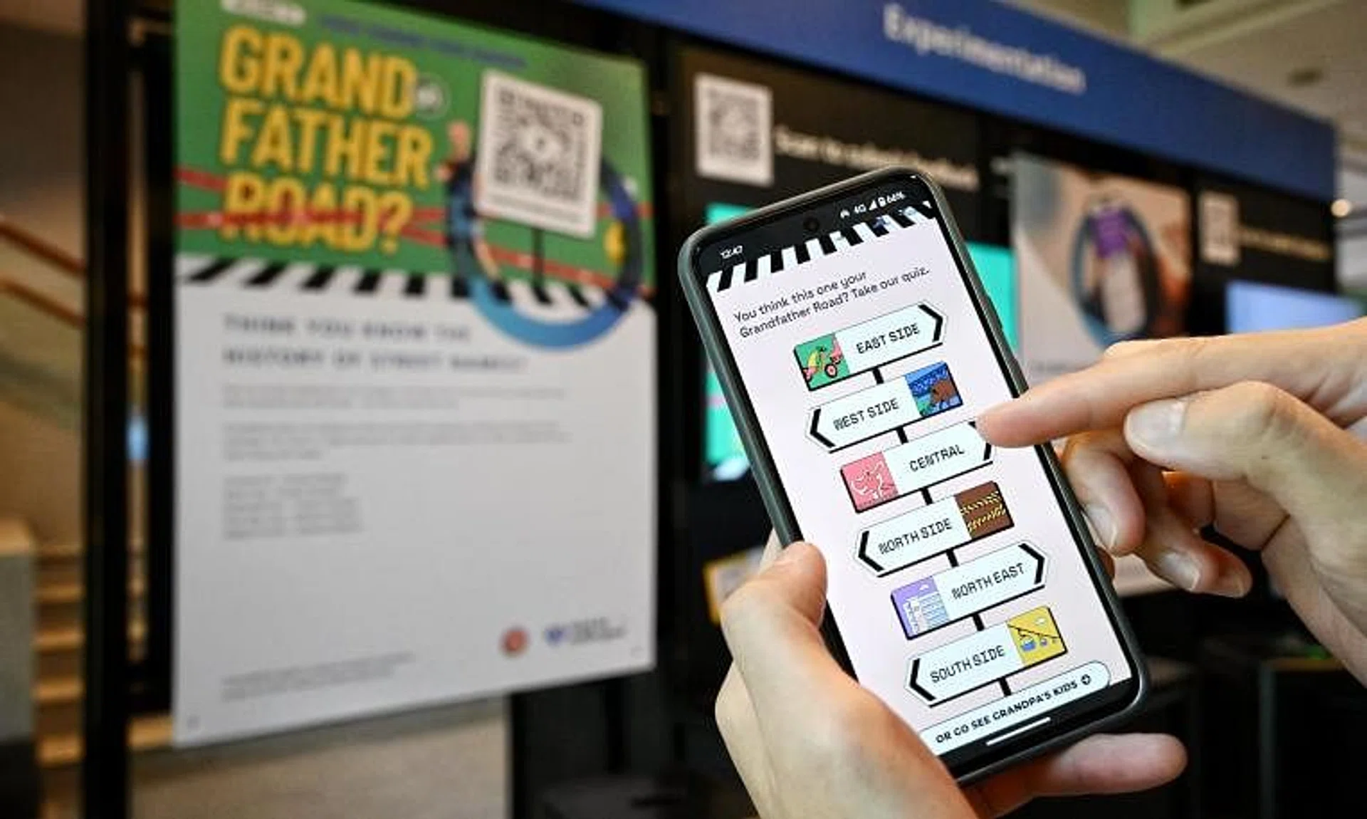 Quiz-based website Grandfather Road is targeted at educating youth and young adults on the history behind Singapore's streets.