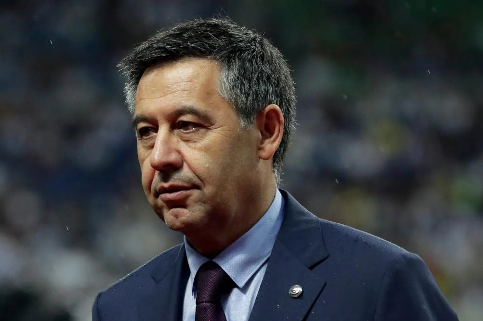 Spain’s Cadena Ser radio reported that one of those arrested following a raid of Barcelona club offices is former club president Josep Maria Bartomeu, who resigned in October.