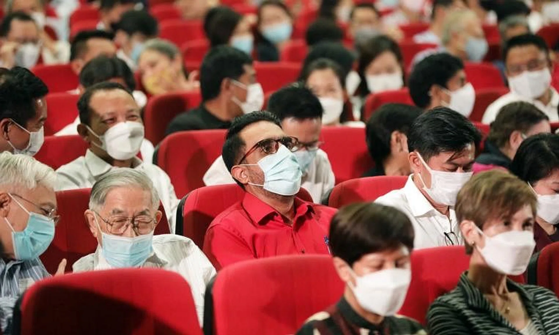 Leader of the Opposition and Workers' Party chief Pritam Singh at the National Day Rally on Aug 21, 2022.