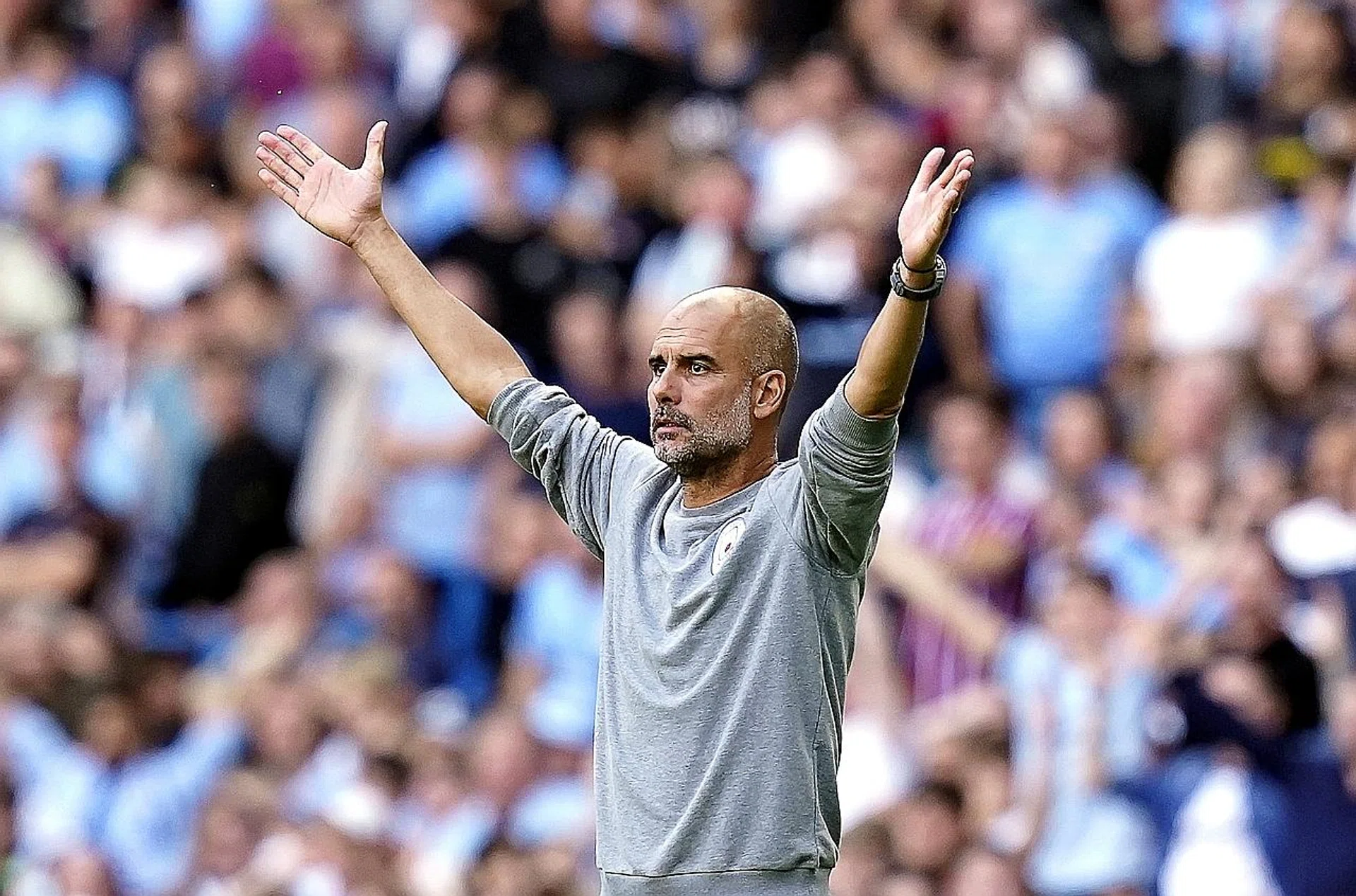 With several of his players out with injuries, Man City boss Pep Guardiola (above) must be spot-on with his tactical tweaks. 