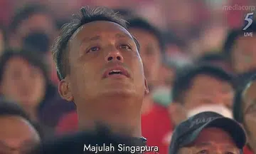 'It really hit home': Man caught on camera crying during National Anthem