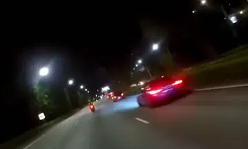A line of 'Honda Civics' spotted speeding along CTE