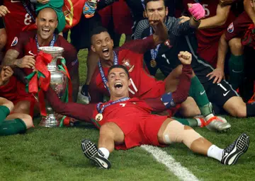 Ronaldo sheds tears of joy, finally